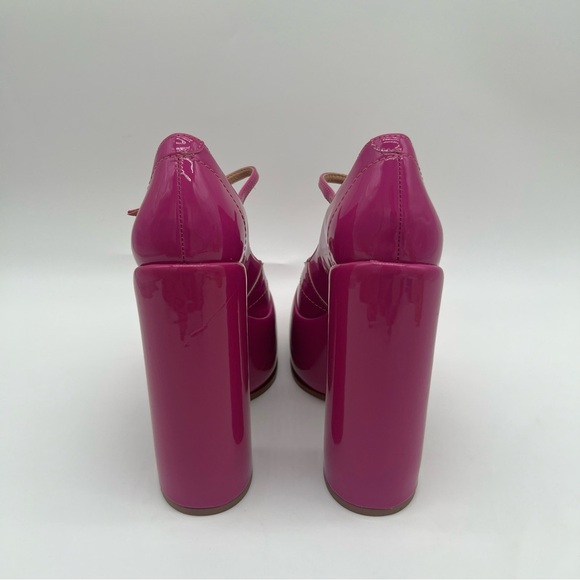 SCHUTZ Women’s Zayne Patent Pump Pink Size 7 - Picture 7 of 10